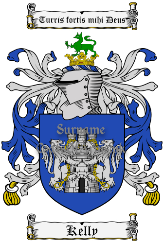 Kelly (Irish) Coat of Arms (Family Crest)