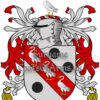 Clark (England) Coat of Arms Family Crest PNG Image Instant Download