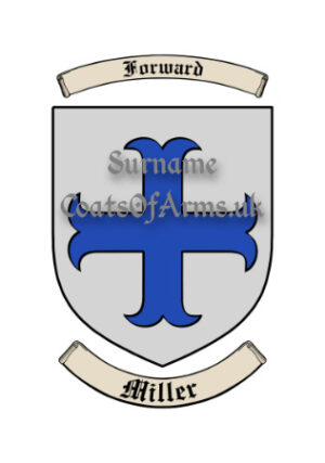 Miller Scottish Miller Shield (Coat of Arms of Family Crest)