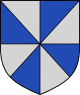 Heraldry Shield Gyronny