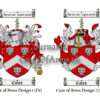 Coles (English) Coat of Arms (Family Crest) Instant Image Download - Image 2