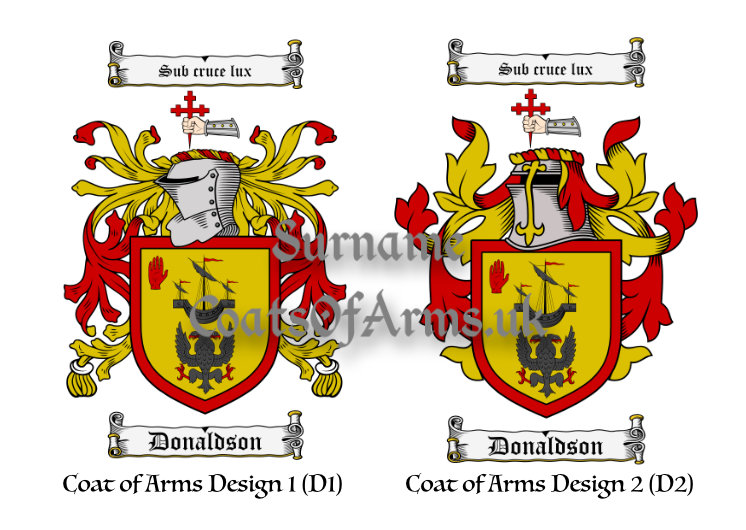 Donaldson (Scottish) Coat of Arms (Family Crest) Instant Image Download - Image 2