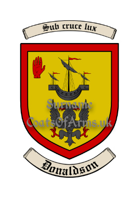 Donaldson (Scottish) Shield (Coats of Arms Family Crests)